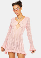 Pink Flirtini Mini Dress