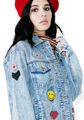 Scout Patch Denim Jacket