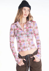 Personal Chill Pill Button Up Top