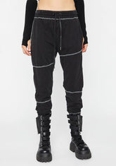 Reverb Unisex Contrast Stitch Joggers