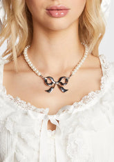 Simply Sophisticated Bow Necklace