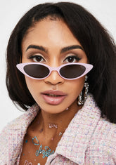 Lilac Isla Cat-Eye Sunglasses