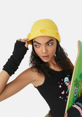 Sun Flower Peacemaker Beanie