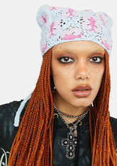 Butterfly Princess Crochet Bandana