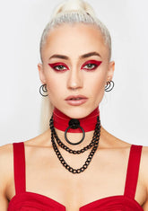 Flame Phantom Trap O-Ring Choker