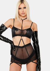 Total Domination Sheer Lingerie Set