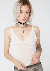 Love Me Up Crochet Tank