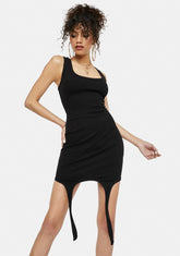 Doin' Time Tank Bodycon Mini Dress