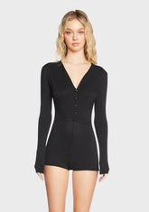 Wicked Wild Instincts Long Sleeve Romper