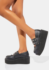 Creeper-230 Platform Mary Janes