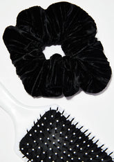 Velvet Bun Scrunchie