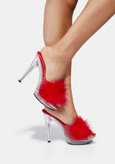Sassy Delights Marabou Heels