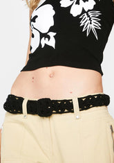 Hammock Chillin' Crochet Belt