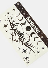 Aries Temporary Tattoo Sheet