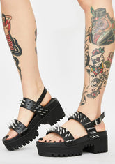 Total Annihilation Spiked Sandals