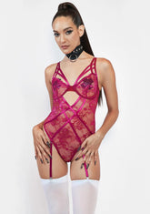 Brand New Lover Lace Teddy