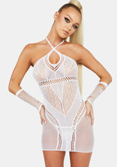 Nothing But Net Halter Dress