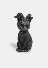 Pawzuph Horned Occult Cat Figurine