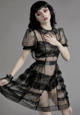 Moonlight Sonata Babydoll Dress