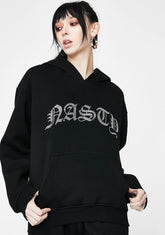 Nasty Rhinestone Hoodie