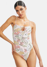 Vintage Bloom Surfrider One-Piece Swimsuit