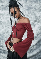 Made You Look Bell Sleeve Top