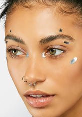 Chrome Dots Eye Decor