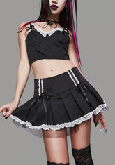 Unfair Maiden Pleated Mini Skirt