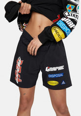 Gurafiku Graphic Shorts