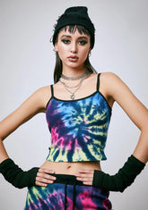 Warped Reality Tie Dye Cami