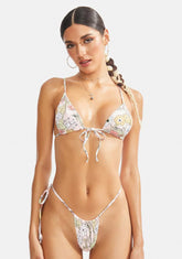 Vintage Bloom Cove Bikini Top