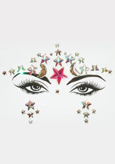 Luna Star Iridescent Crystal Face Gems