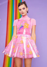 Interstellar Soulmates Pinafore Dress