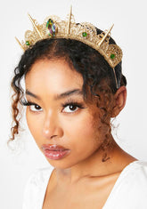 Antoinette Gold Tiara