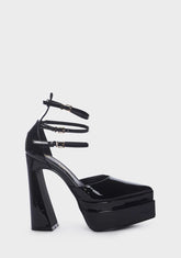 Call Me Up Platform Heels
