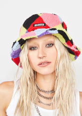 Vivid Argyle Bucket Hat