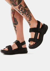 Lori Leather Platform Sandals