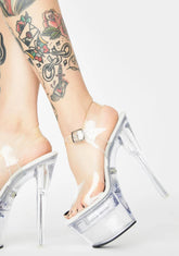 Clearly Friends With Benefits Light Up Heels