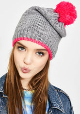 Sweet Digs Pom Beanie