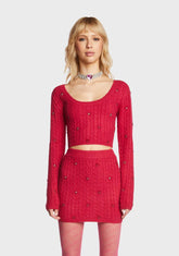 Love In The Air Knit Sweater
