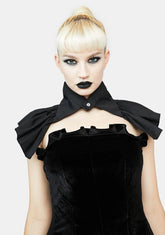 Talk Of The Town Ruffle Collar