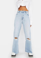 Liv Worn East Coast Crop Flare Jeans