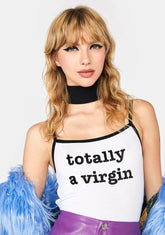 Faux Confessions Crop Top