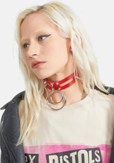 Hot Lethal Days Spiked O-Ring Choker