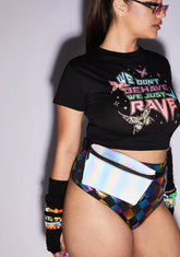 Rainbow Reflective Fanny Pack