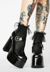 What Iz Luv Patent Mary Janes