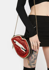 Lip Service Crossbody Bag