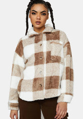 Knock Yourself Out Checkered Flannel