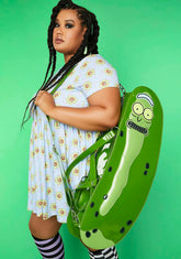 Pickle Rick Weekender Bag
