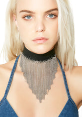 Wild Child Fringe Choker
